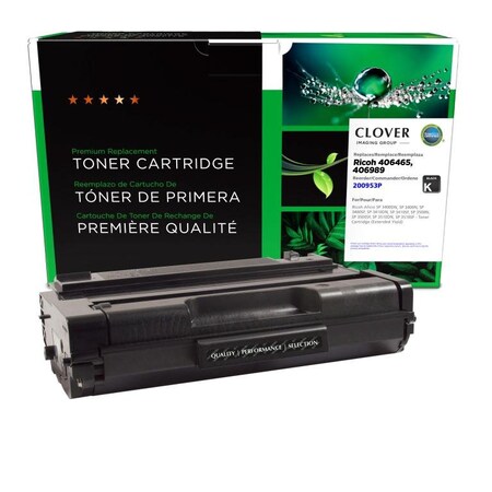 Clover Imaging Group Remanufactured Extended Yield Toner Cartridge for Ricoh 406465/406989 200953P